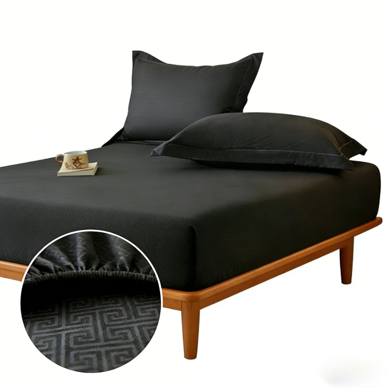 Fitted Bed Sheets Deep Pocket - Przyjazny dla skóry, antybakteryjny ochraniacz na