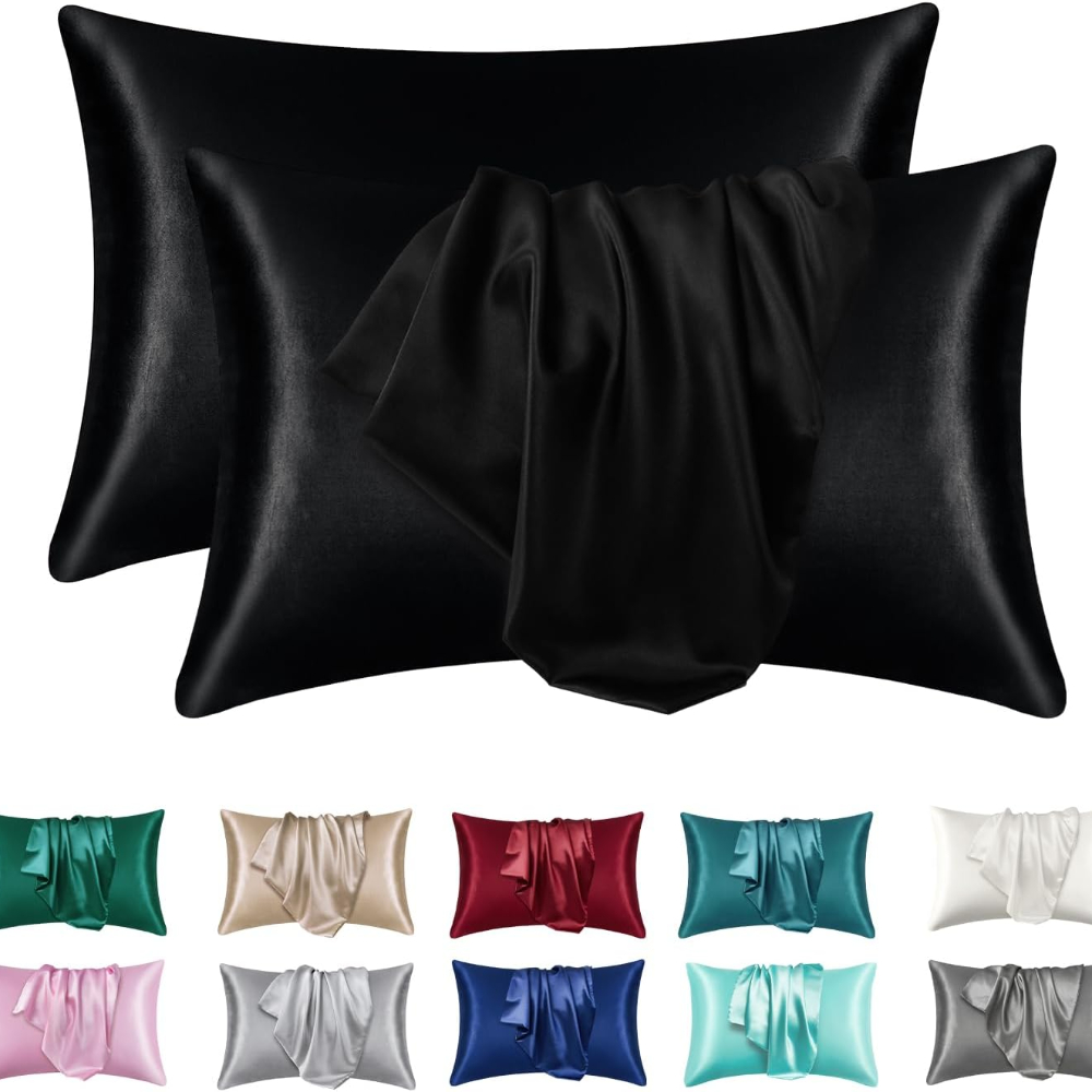 Satin Silk Pillowcase Hair Skin - 1/2 szt. Satynowa poszewka na poduszkę