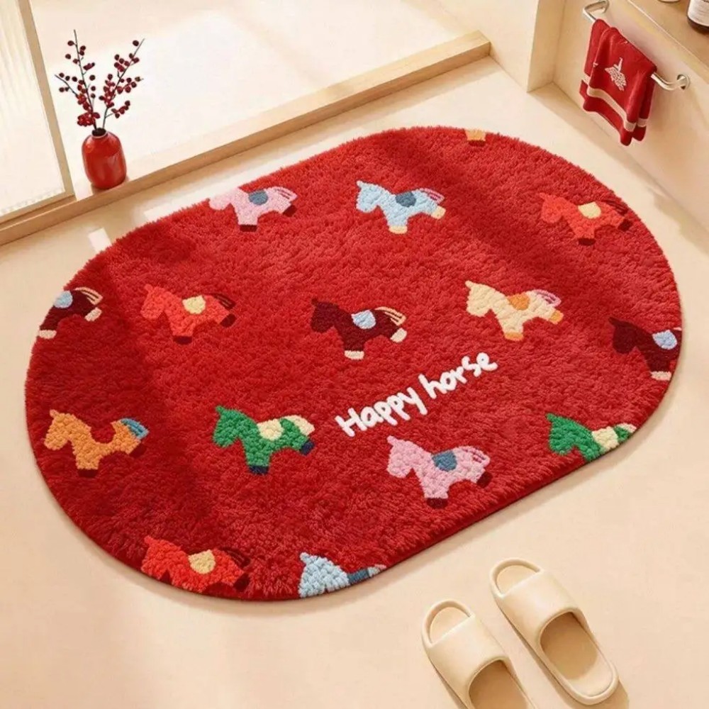 Quick Dry Diatomite Bath Mat - VIKAMA Antypoślizgowa Mata Łazienkowa z Motywem