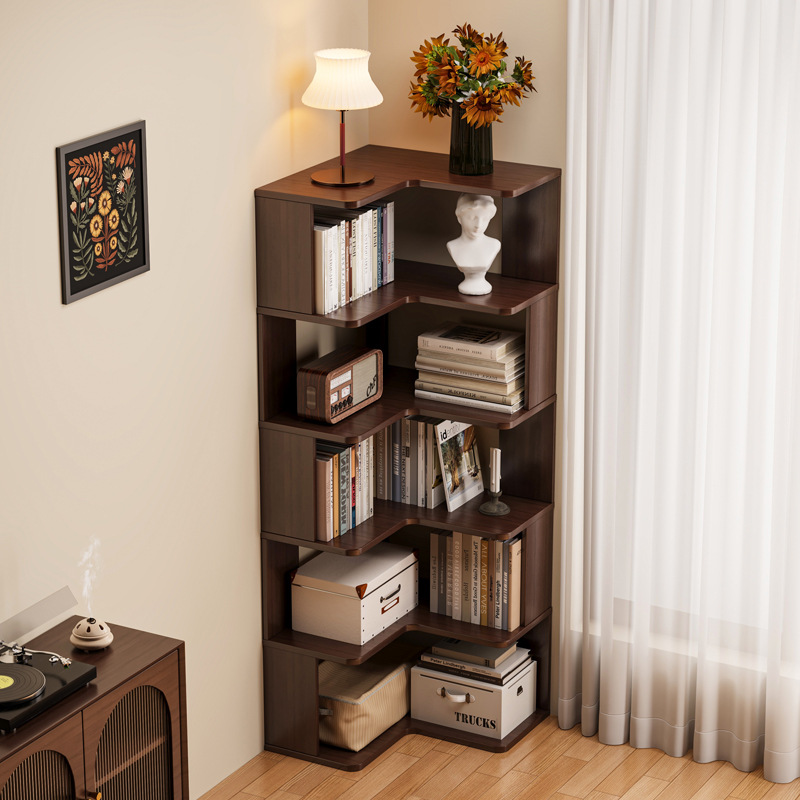 Storage & Organization - Półka narożna z litego drewna HYS,