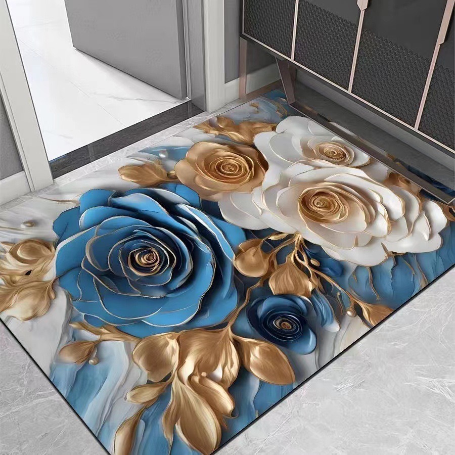 Quick Dry Diatomite Bath Mat - VIKAMA Superchłonna Mata Diatomitowa, Antypoślizgowa Szybkoschnąca