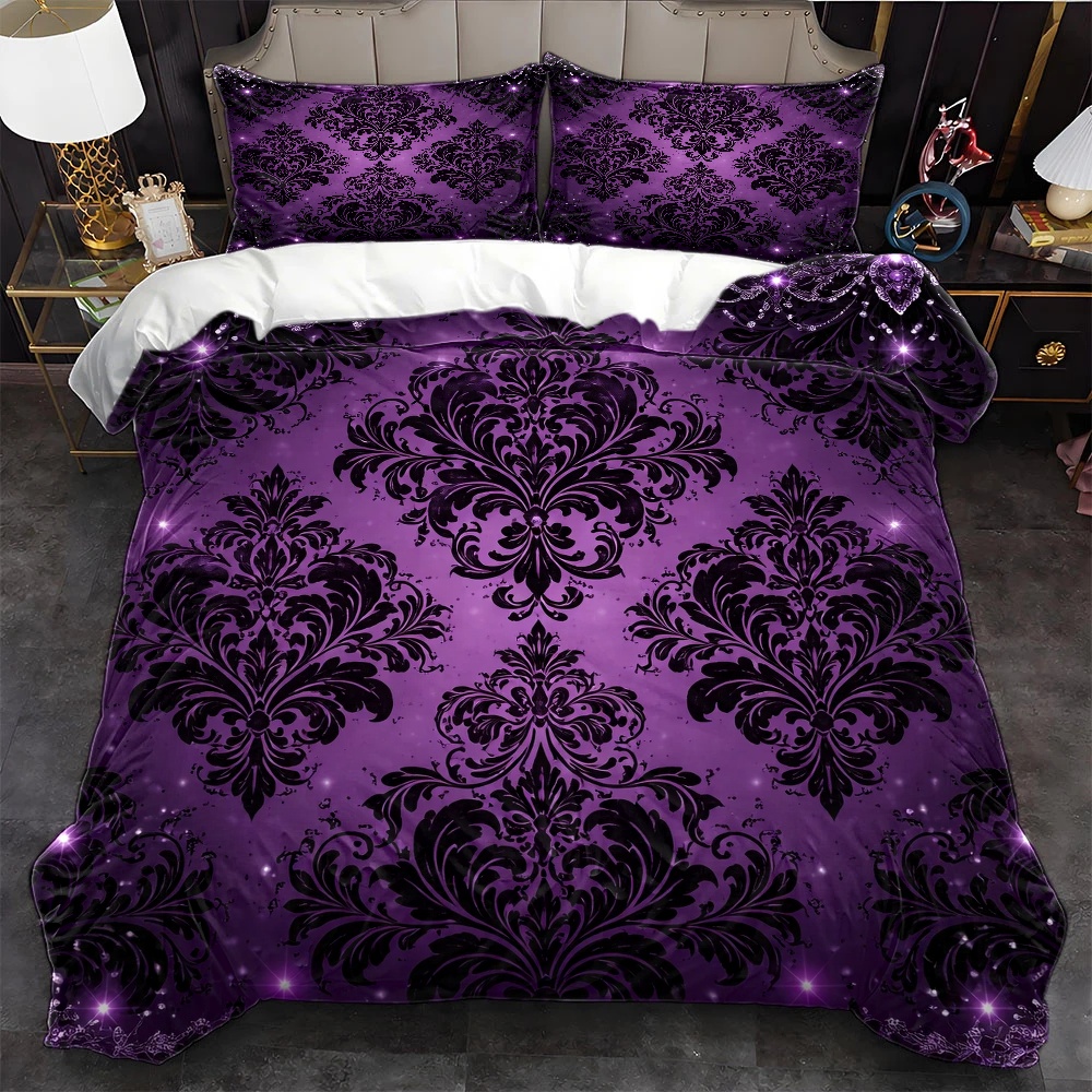 Duvet Cover Sets With Zipper - Lekki, luksusowy zestaw poszewek na kołdrę