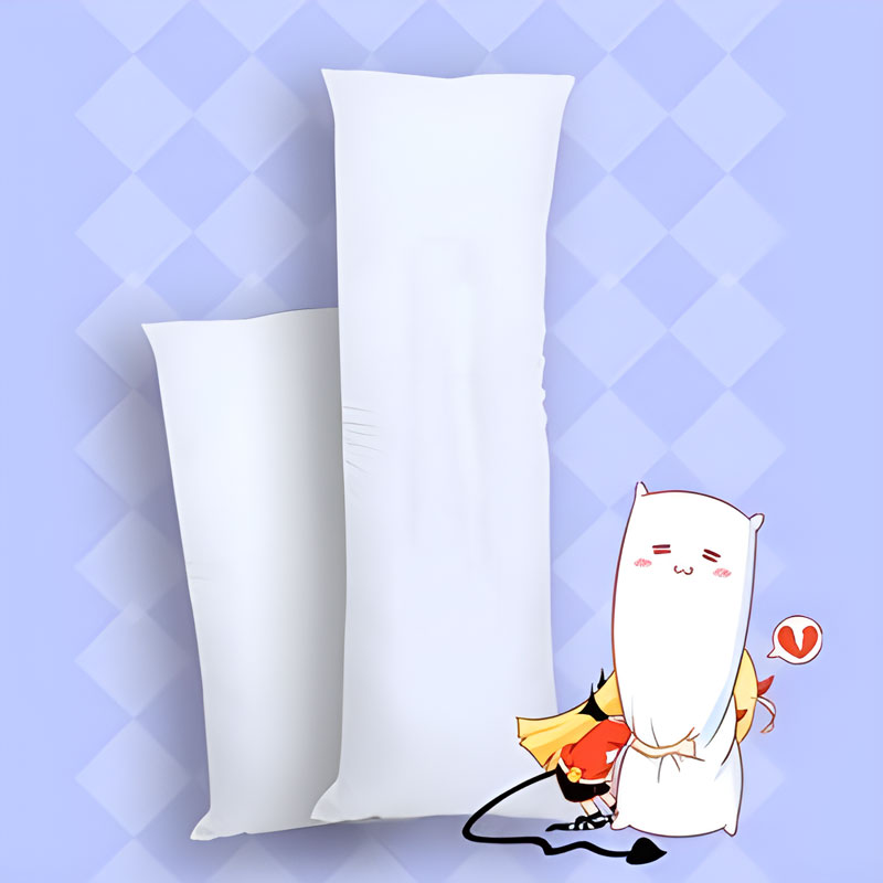 Anti Snore Contour Pillow - 150x50cm przylegająca bawełniana wewnętrzna długa poduszka