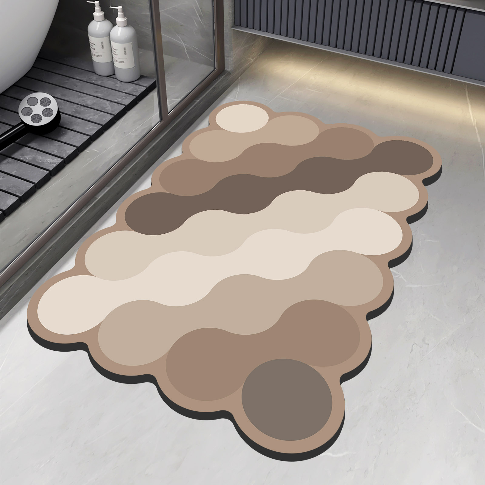Quick Dry Diatomite Bath Mat - Luksusowa diatomitowa łazienka prysznic mata do