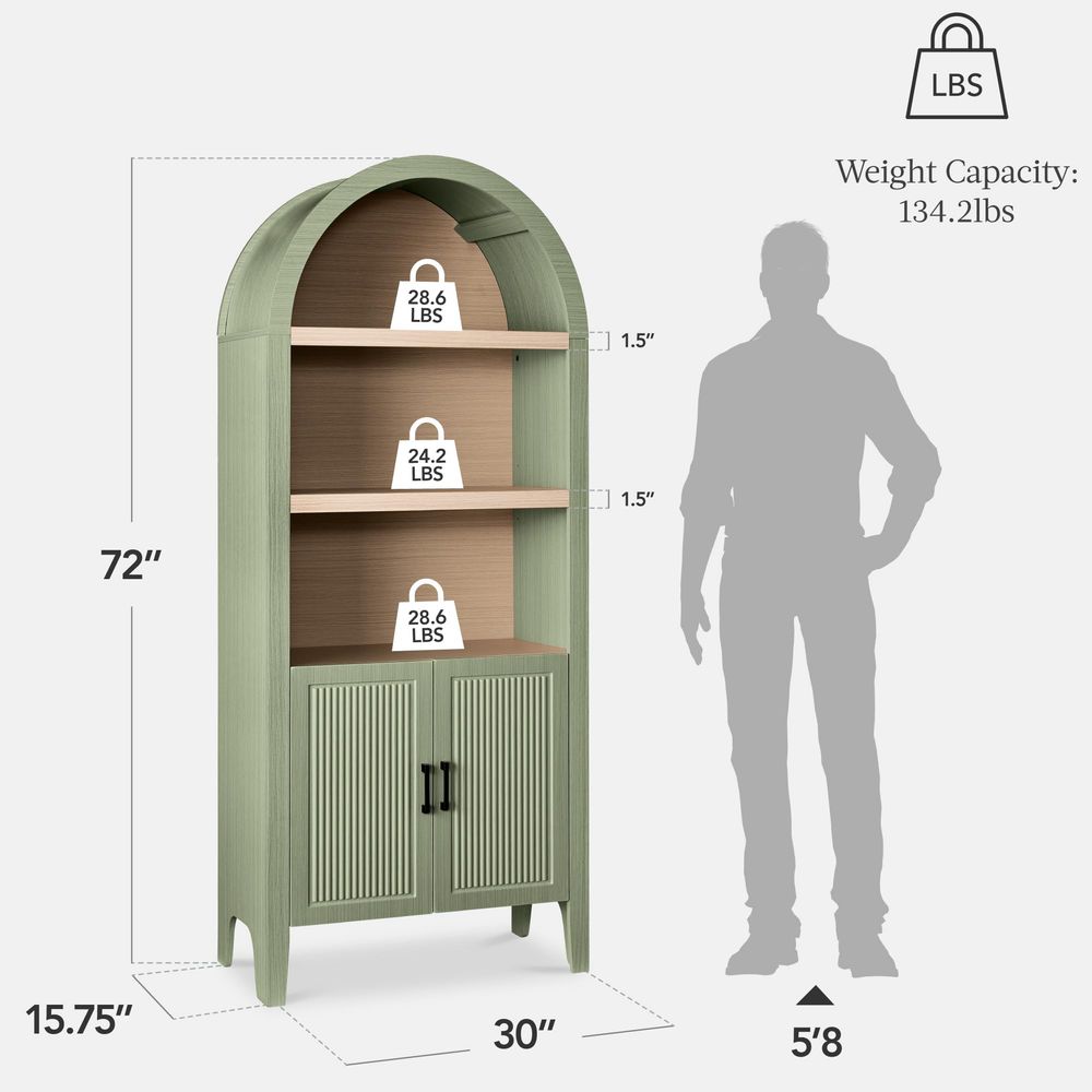 Wysoka, łukowa spiżarnia kuche – Storage & Organization recenzja i cena