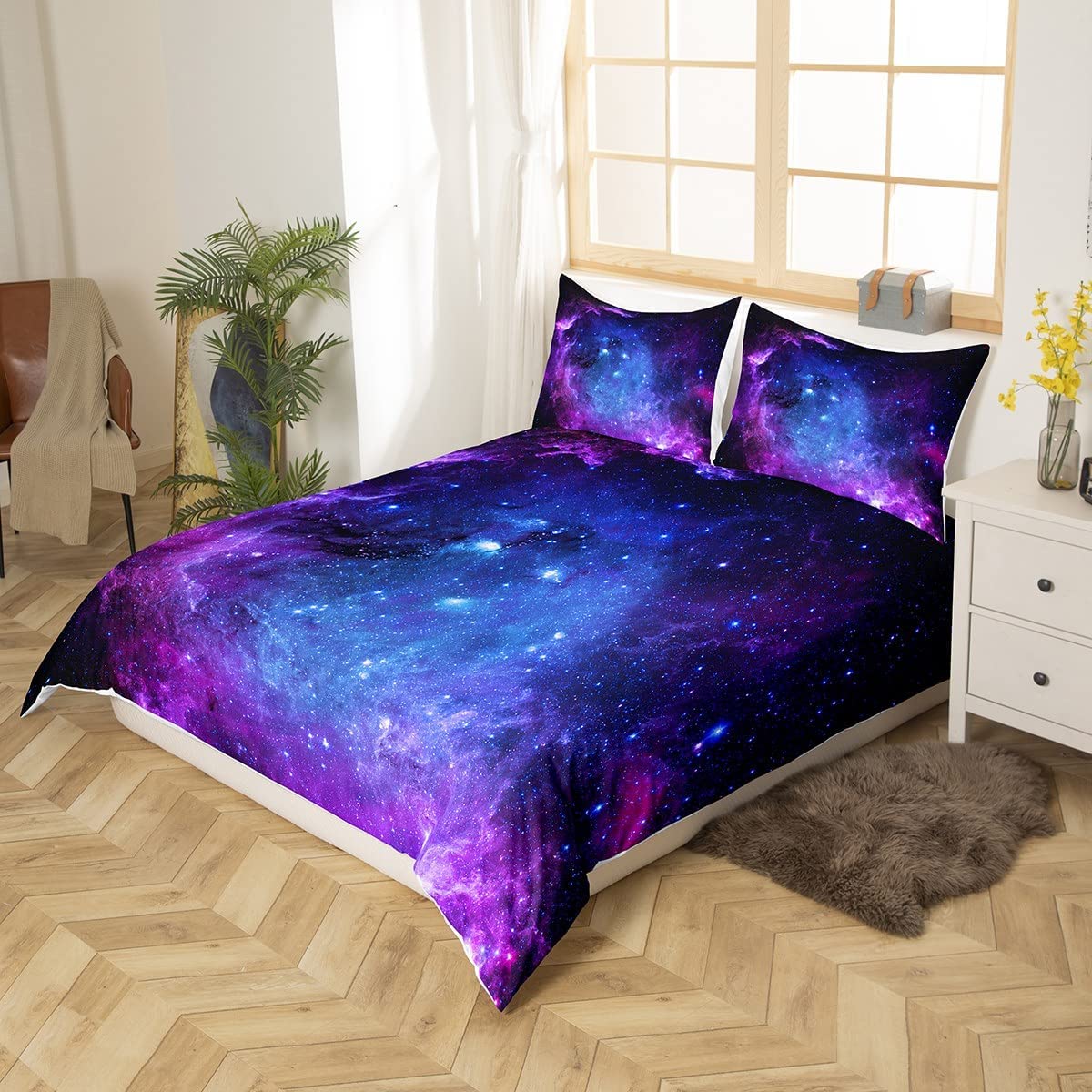 Zestaw pościeli Galaxy dla nas – Duvet Cover Sets With Zipper recenzja i cena