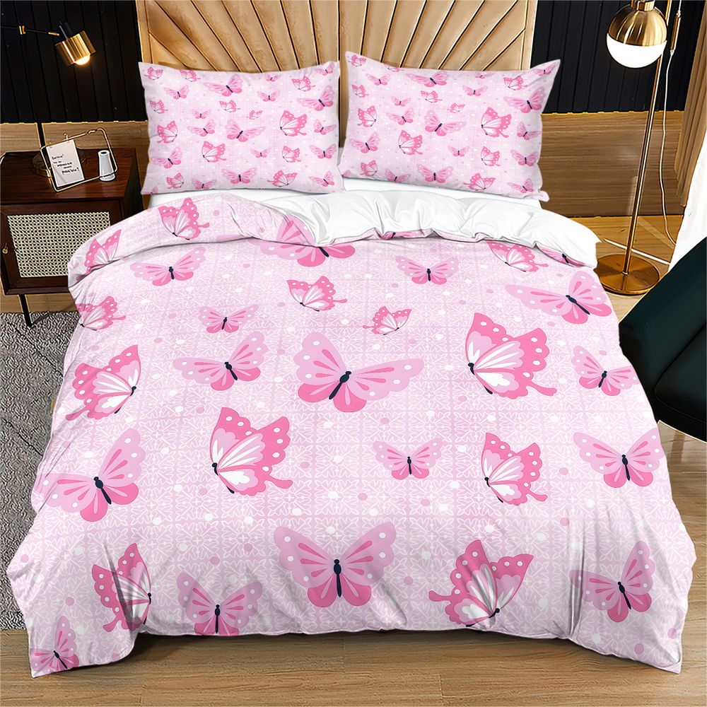 Zestaw pościeli z motywem moty – Aesthetic Floral Duvet Cover recenzja i cena