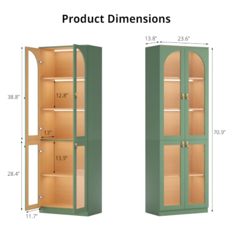 Szafka ekspozycyjna do salonu/ – Storage & Organization recenzja i cena