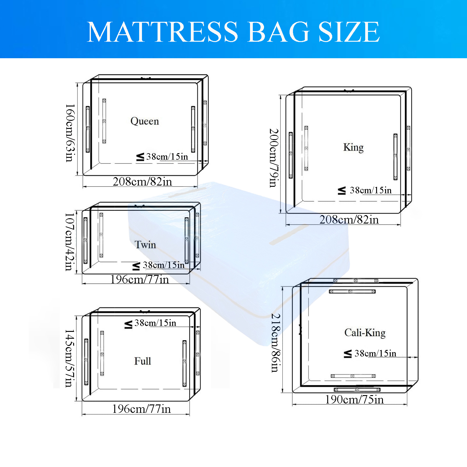 Torba na materac do przeprowad – Waterproof Mattress Protector Breathable recenzja i cena
