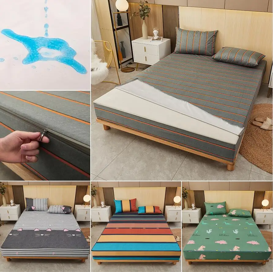 Sześciostronny z zamkiem błysk – Waterproof Mattress Protector Breathable recenzja i cena