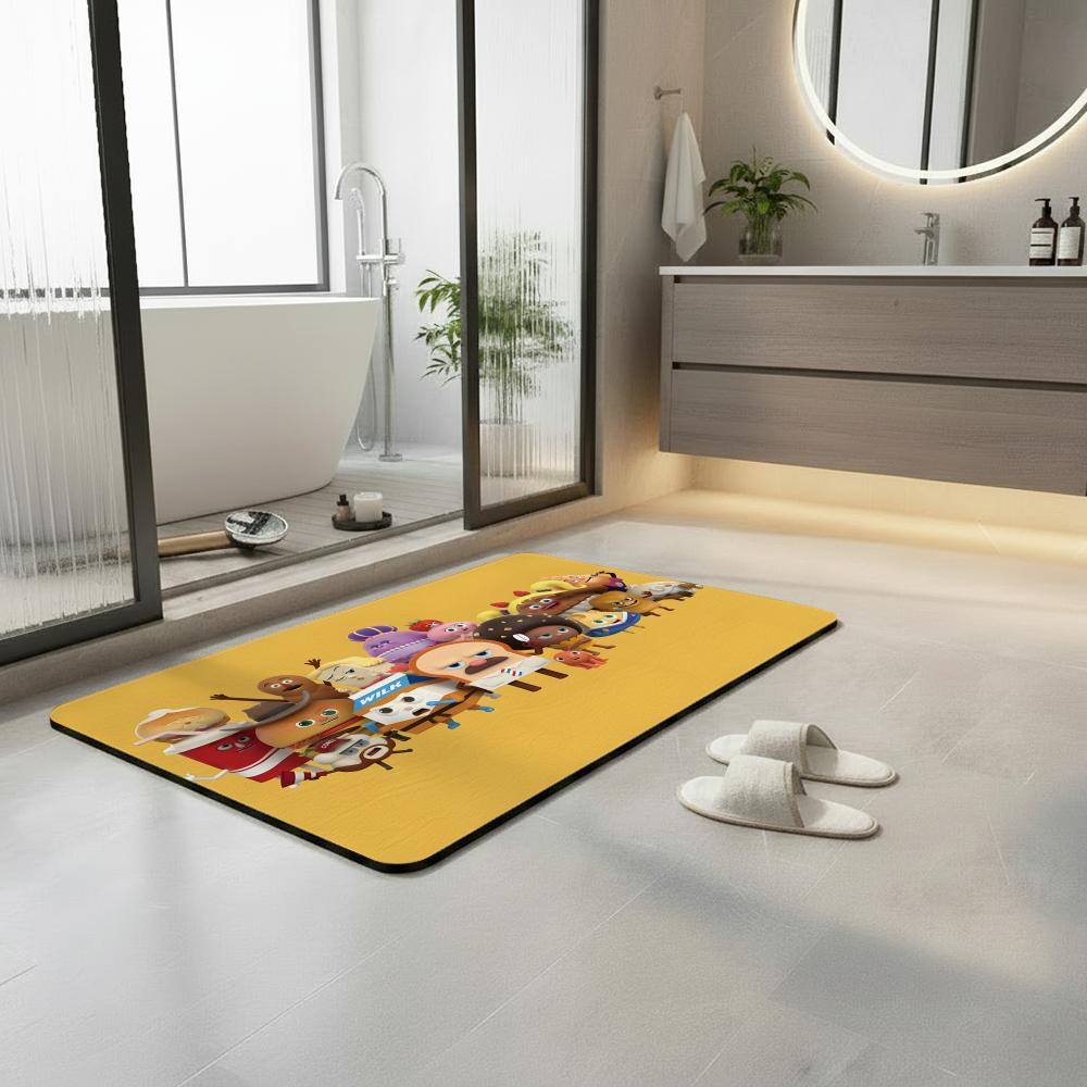 Kreskówkowa Mata Podłogowa B-B – Quick Dry Diatomite Bath Mat recenzja i cena