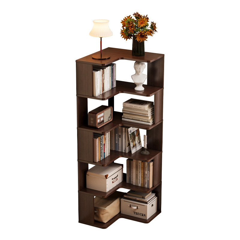 Półka narożna z litego drewna  – Storage & Organization recenzja i cena