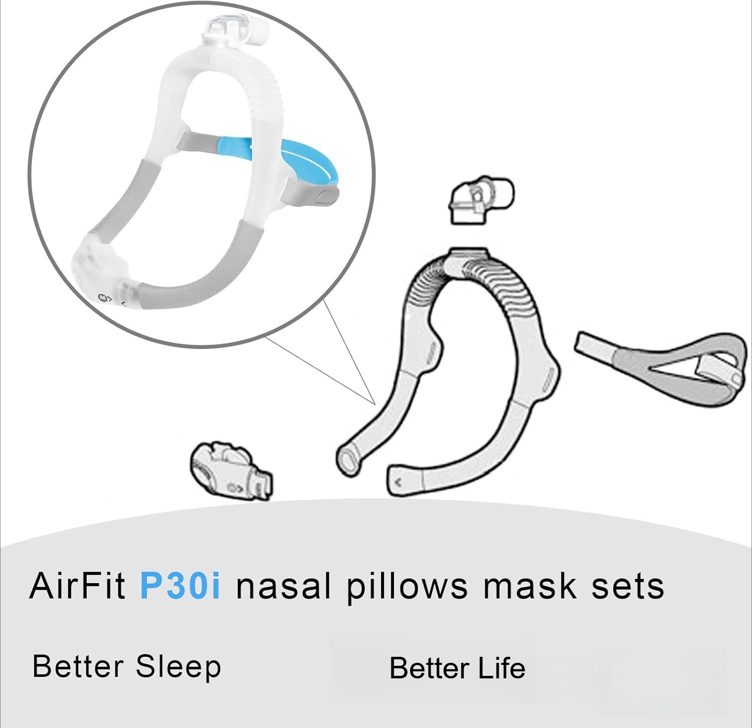 Maska nosowa CPAP FitAirFit P3 – Anti Snore Contour Pillow recenzja i cena