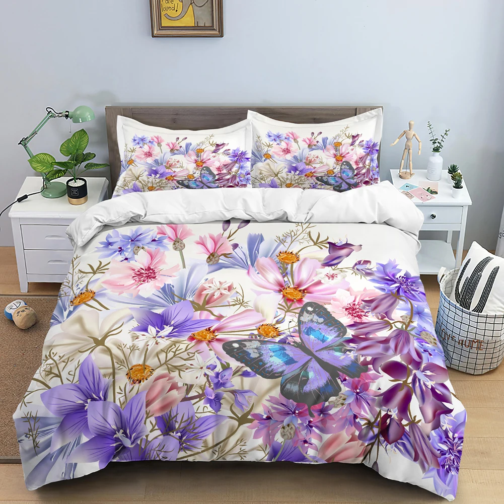 Zestaw pościeli Butterfly 3D F – Duvet Cover Sets With Zipper recenzja i cena