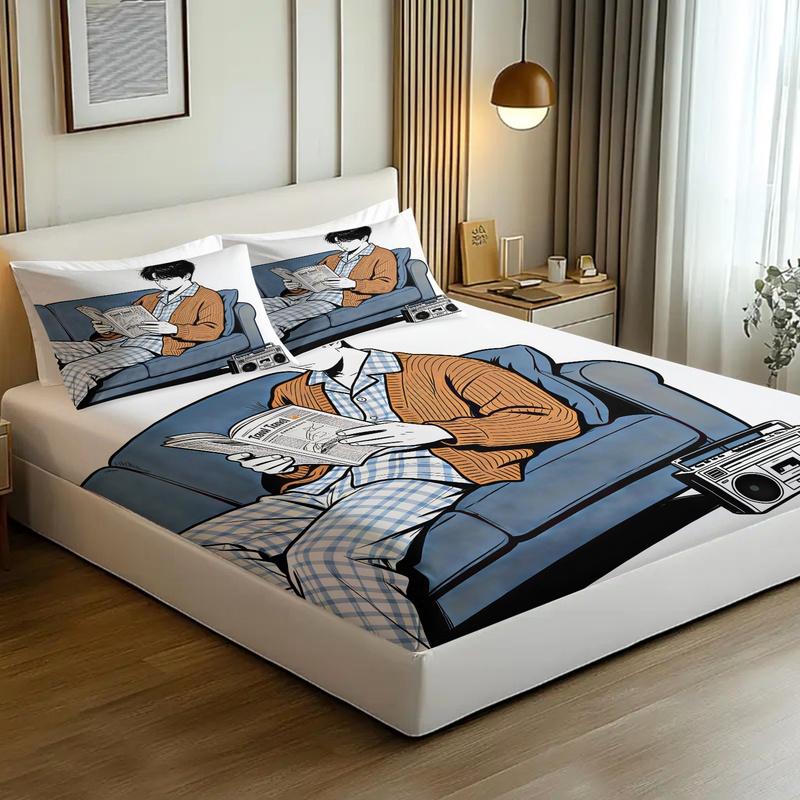 Miękki Zestaw Prześcieradeł Po – Fitted Bed Sheets Deep Pocket recenzja i cena