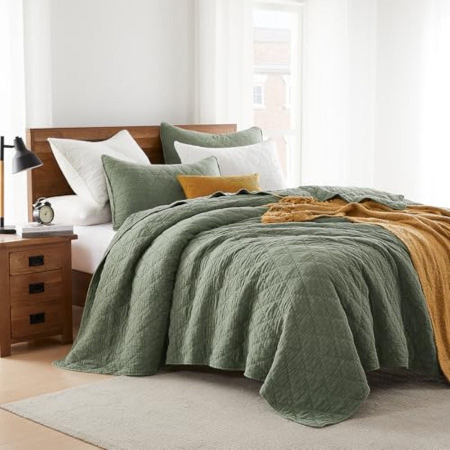 Zestaw kołdry z muślinu bawełn – Muslin Cotton Bedspread recenzja i cena