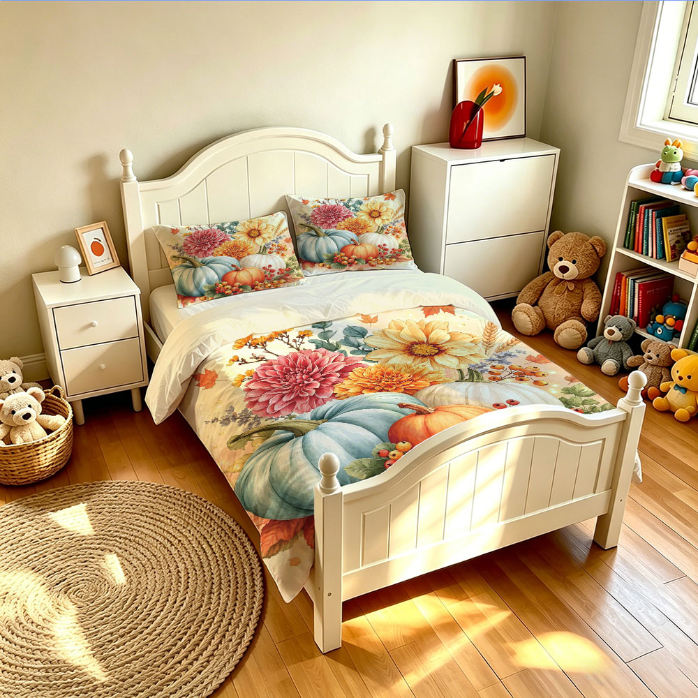 Zestaw Poszewek na Kołdrę 3-cz – Aesthetic Floral Duvet Cover recenzja i cena