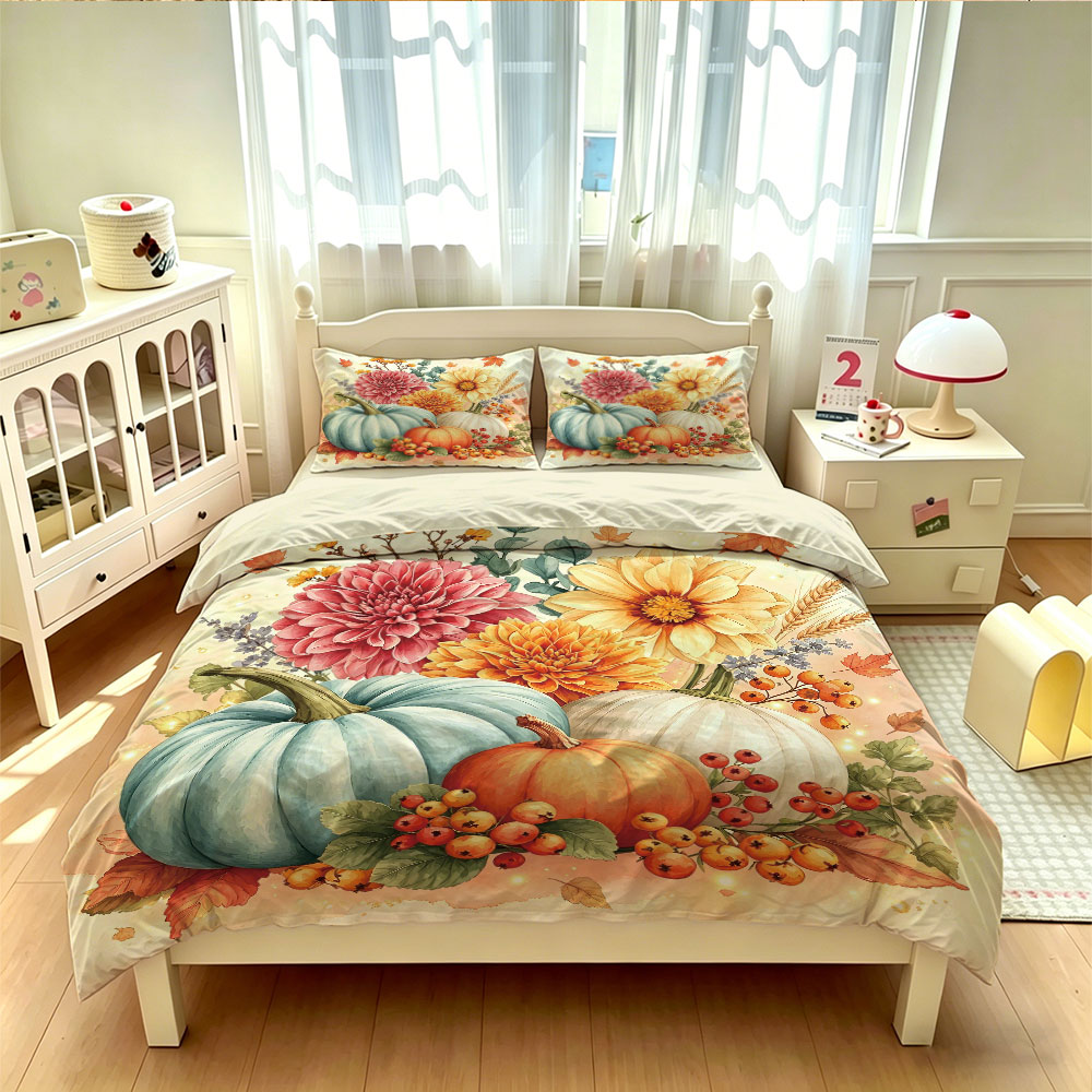 Zestaw Poszewek na Kołdrę 3-cz – Aesthetic Floral Duvet Cover recenzja i cena