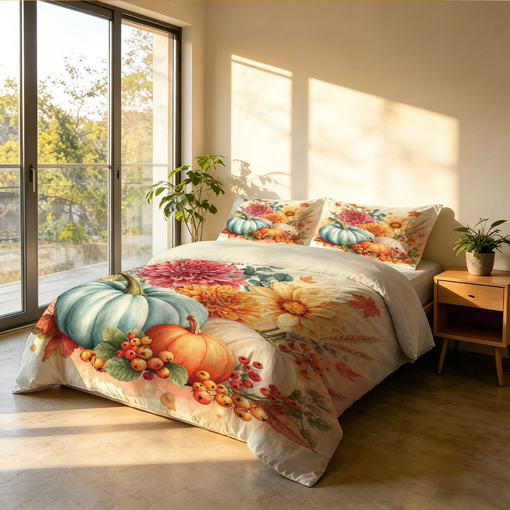 Zestaw Poszewek na Kołdrę 3-cz – Aesthetic Floral Duvet Cover recenzja i cena