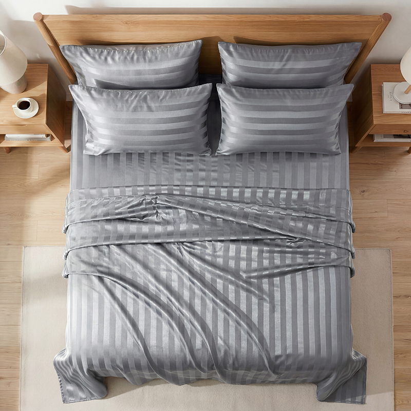 Zestaw pościeli z satyny w pas – Fitted Bed Sheets Deep Pocket recenzja i cena