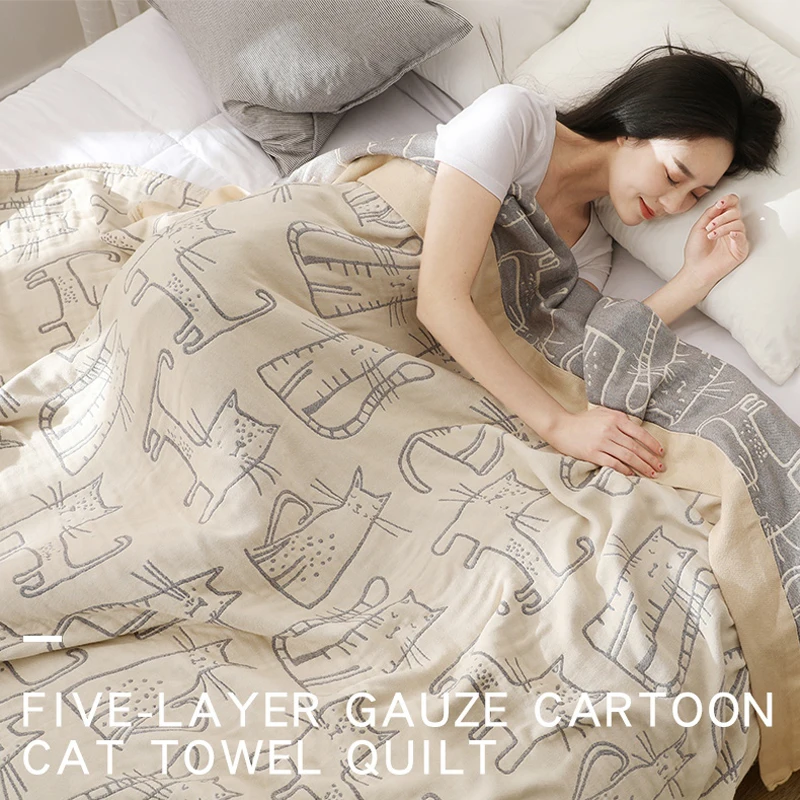 WASART Pure cotton twel muślin – Muslin Cotton Bedspread recenzja i cena