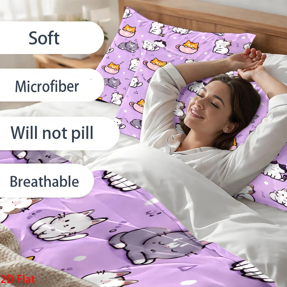 3-częściowy zestaw pościeli z  – Duvet Cover Sets With Zipper recenzja i cena