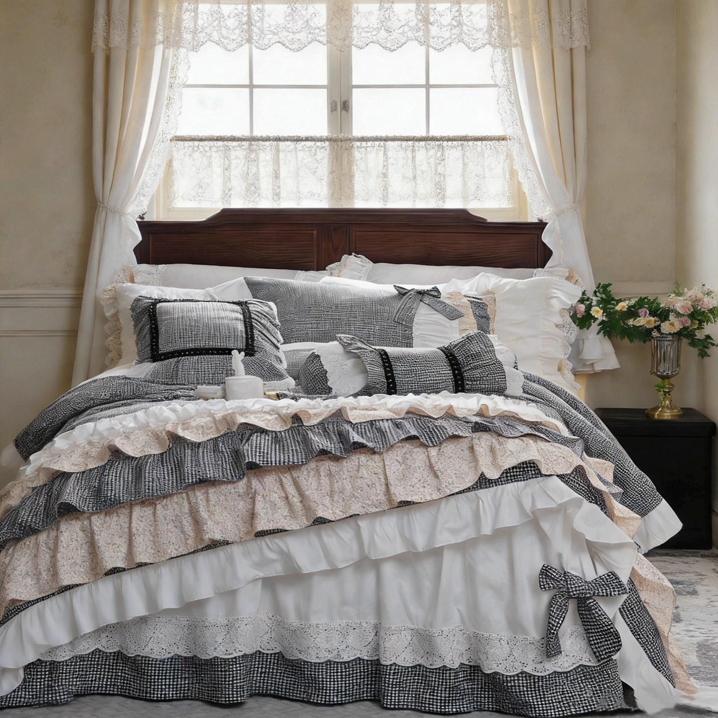 Zestaw pościeli w stylu countr – Aesthetic Floral Duvet Cover recenzja i cena