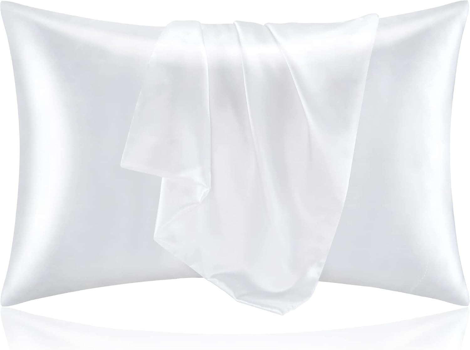 Zestaw 2 poszewek na poduszki  – Satin Silk Pillowcase Hair Skin recenzja i cena